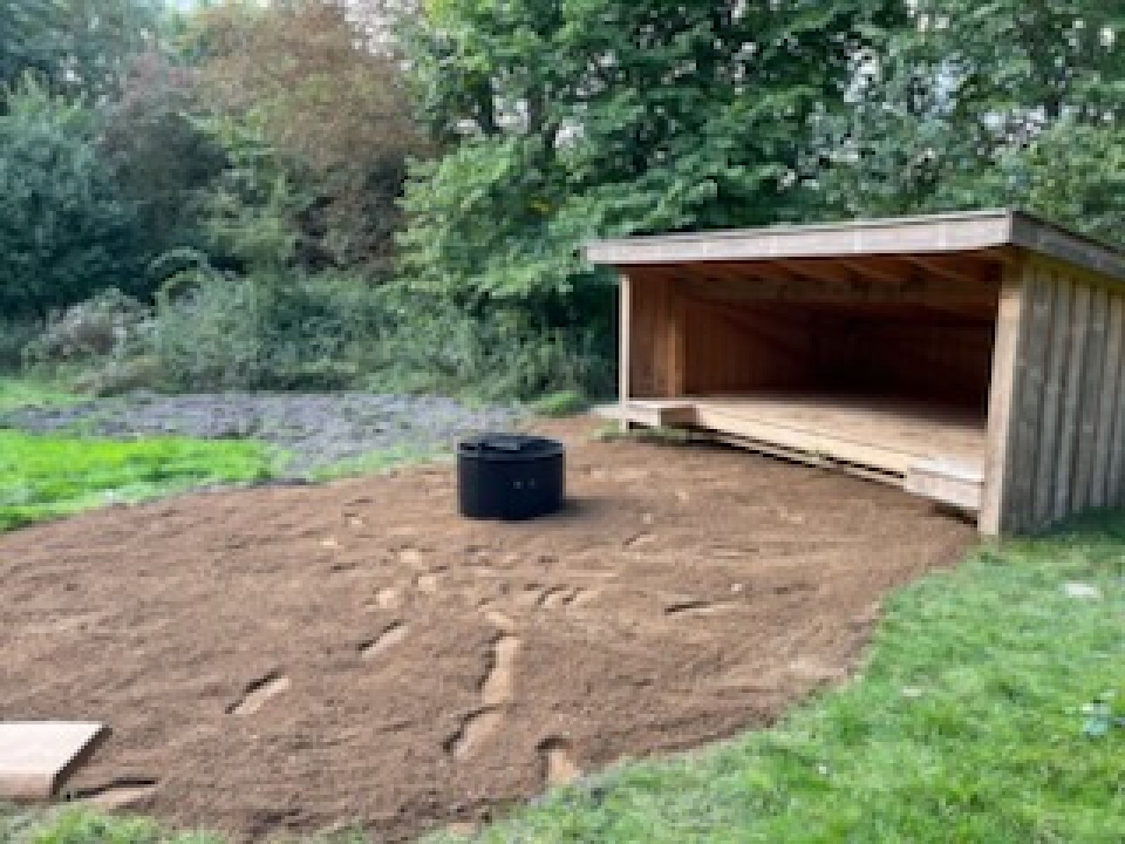 Foto af shelter