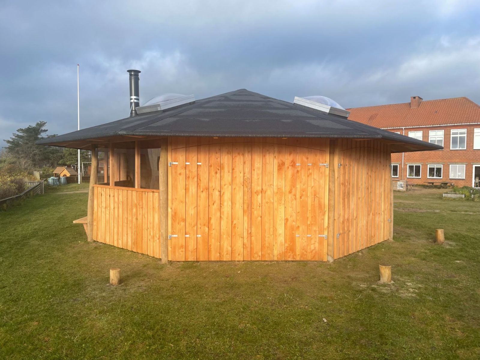 Aflukket hytte