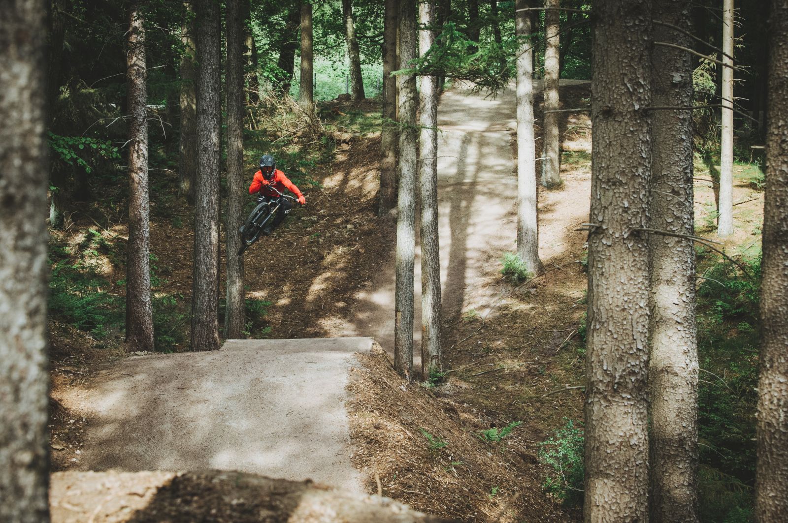 Fart over feltet i Silkeborg BikePark