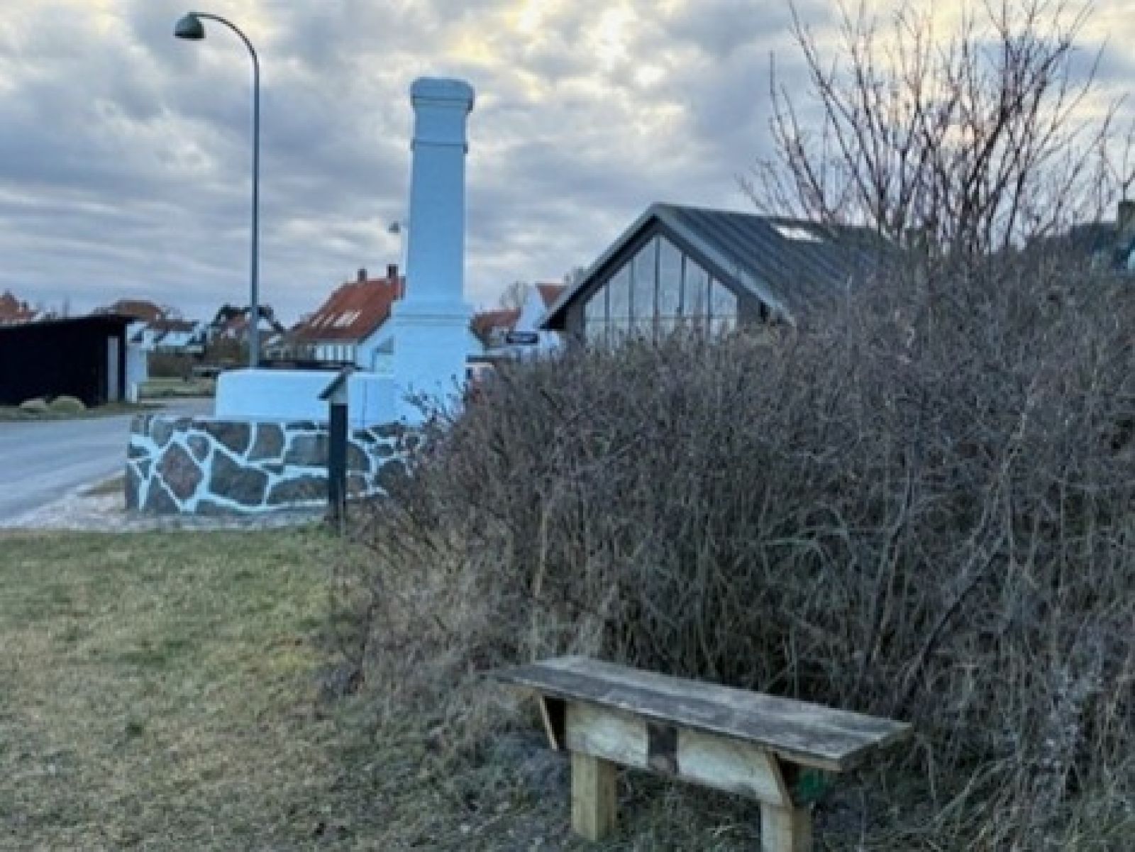 Bænk og barkkedel