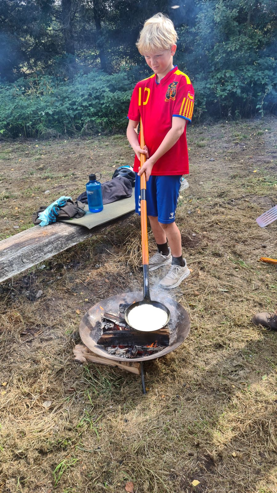 Bål skal laves i bålfad