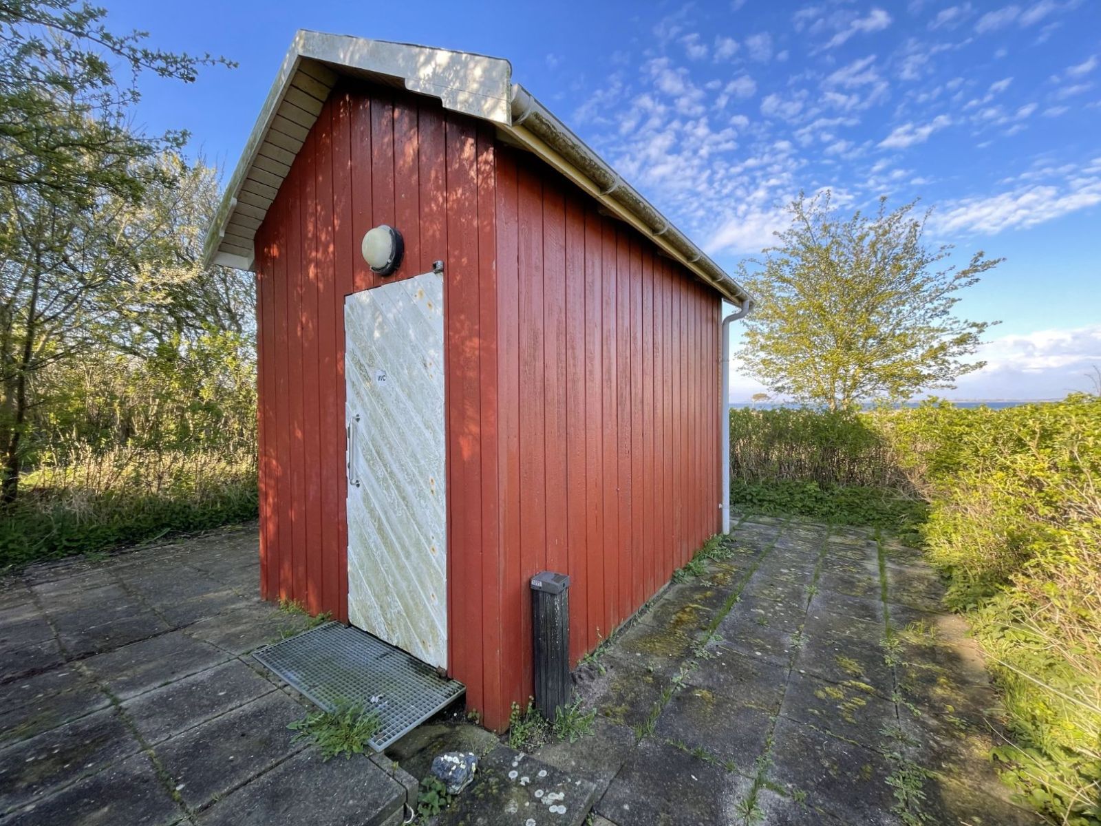 Området omkring toilettet