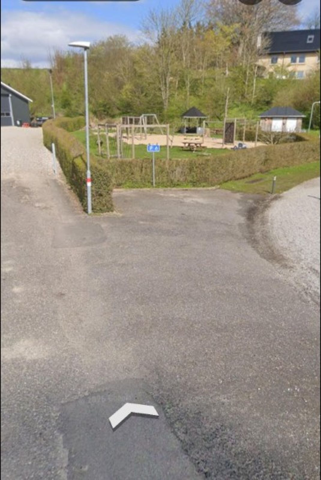 Handicap P plads