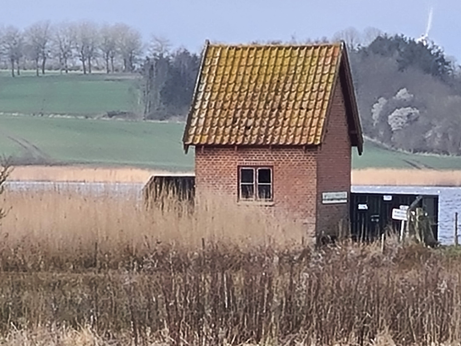 Pumpehuset ved Brokholm Sø