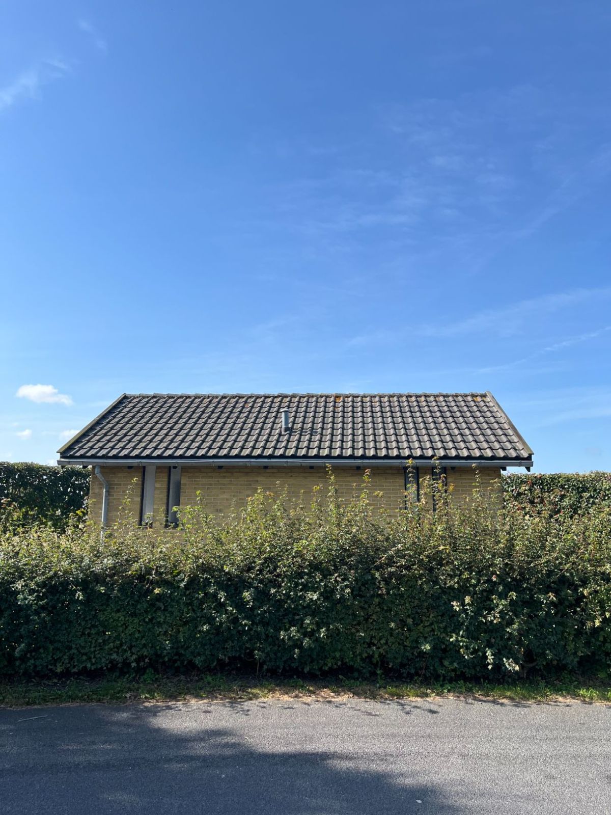 Toiletbygning ved rasteplads
