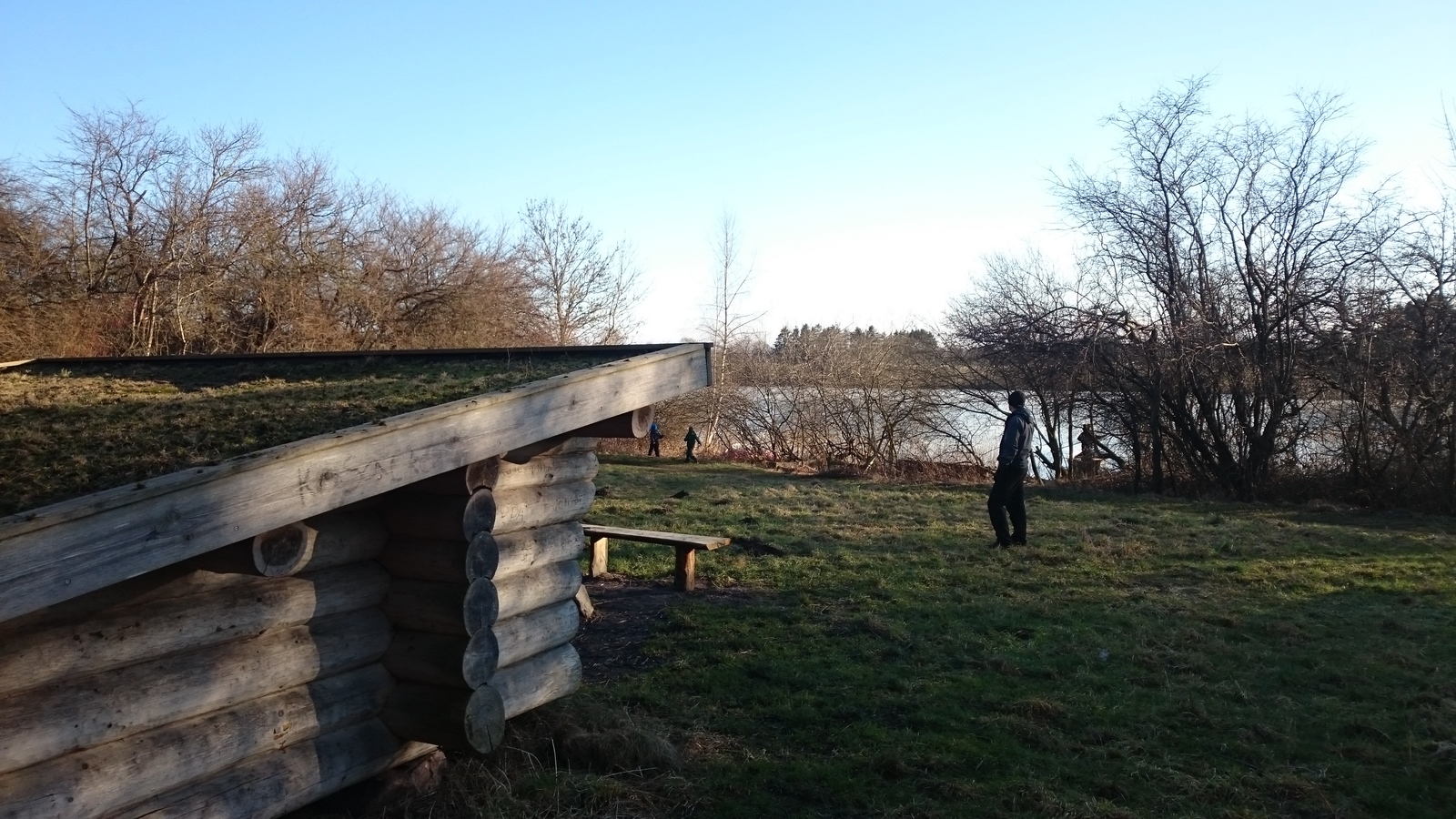 Bastrupstien, shelter ved Bastrup Sø                       – miniature 1
