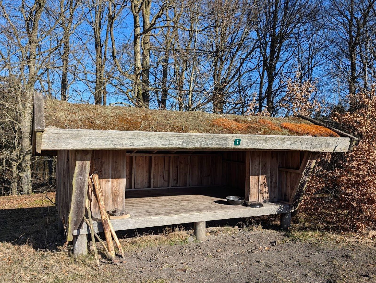 Shelterpladsen ved Høgdal  (shelter 1)                         – miniature 4
