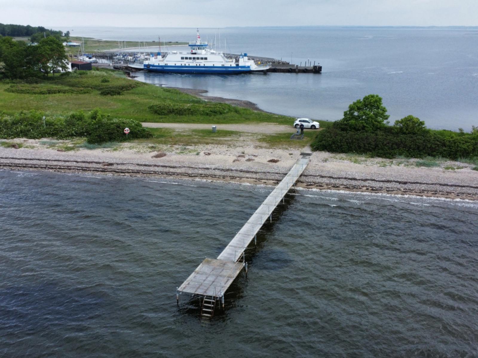 Badebro ved Sundsøre