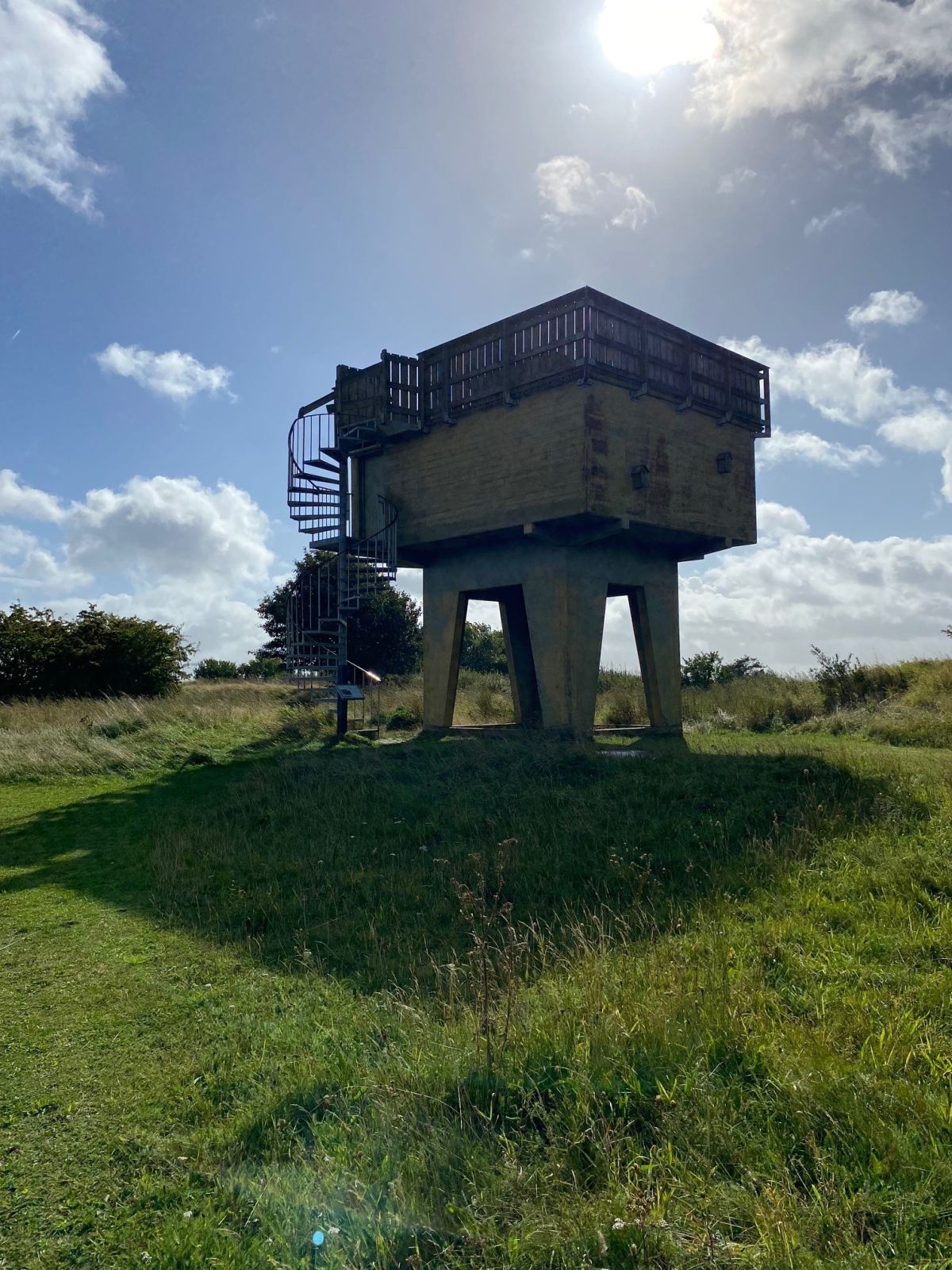 Udsigtstårn v. Stevns Naturcenter