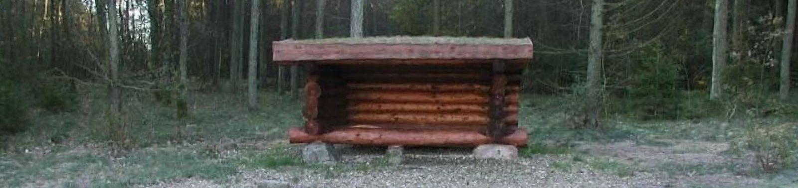 Billede af shelter ved Skånsø