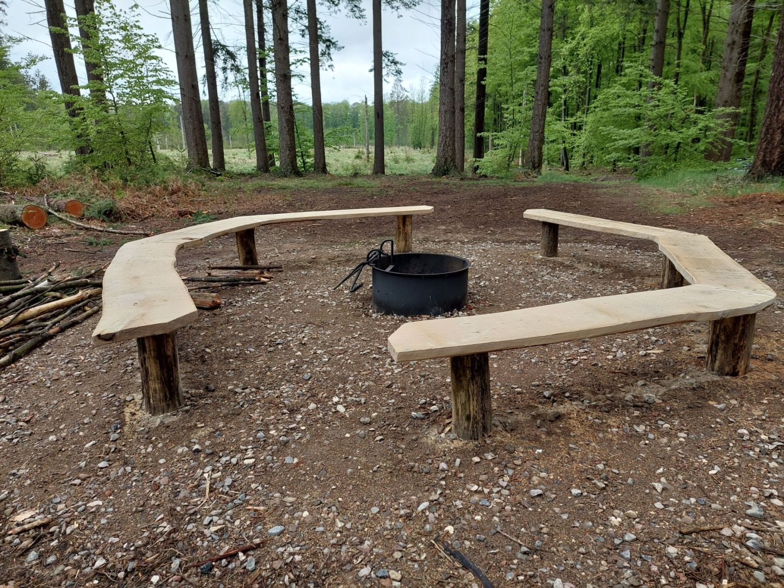 Ganløse Eged, shelterplads med to shelters – miniature 4