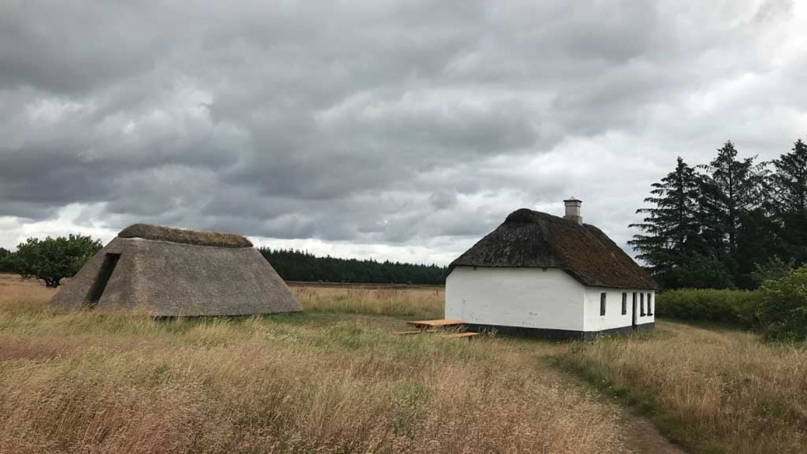 Helenes Hus og Spændhuset.