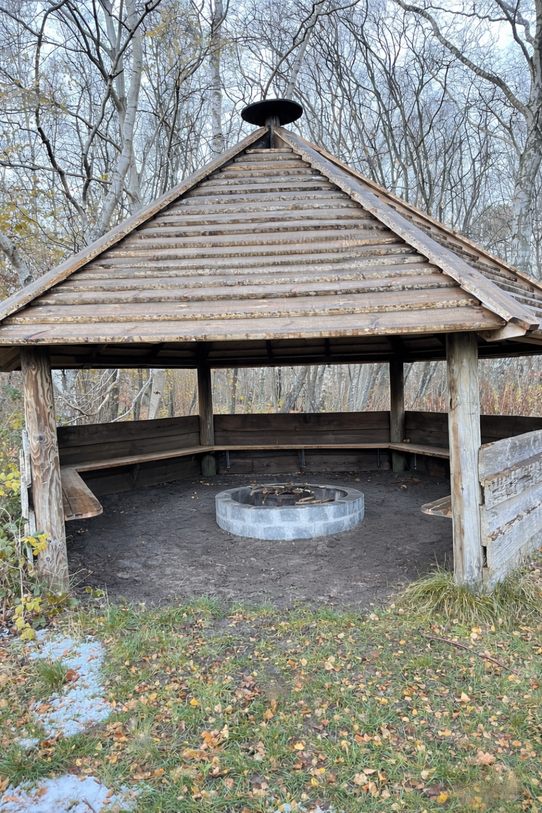 Bålhytte ved Lyngborgen, shelter in Denmark