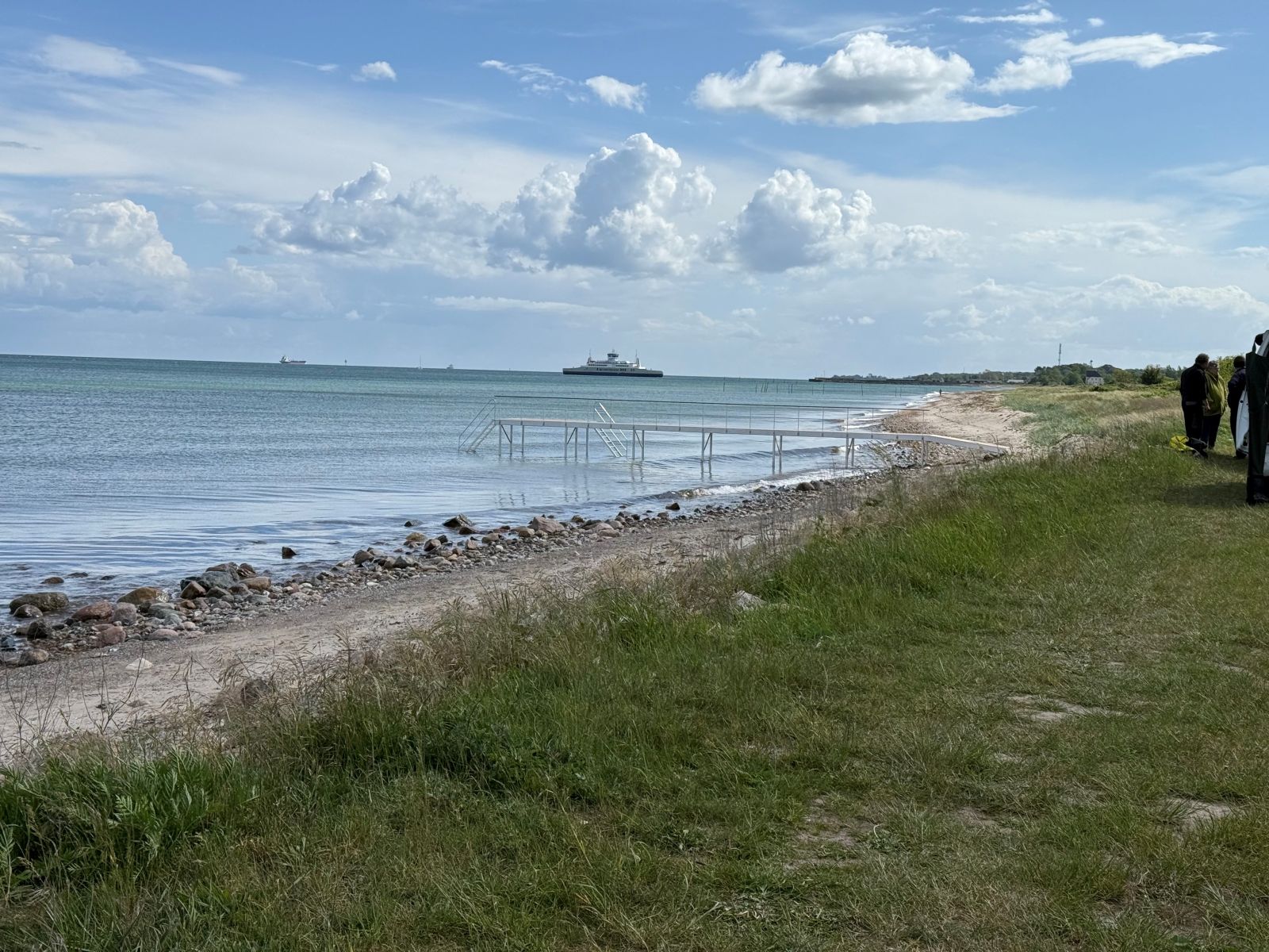 udsigt på stranden