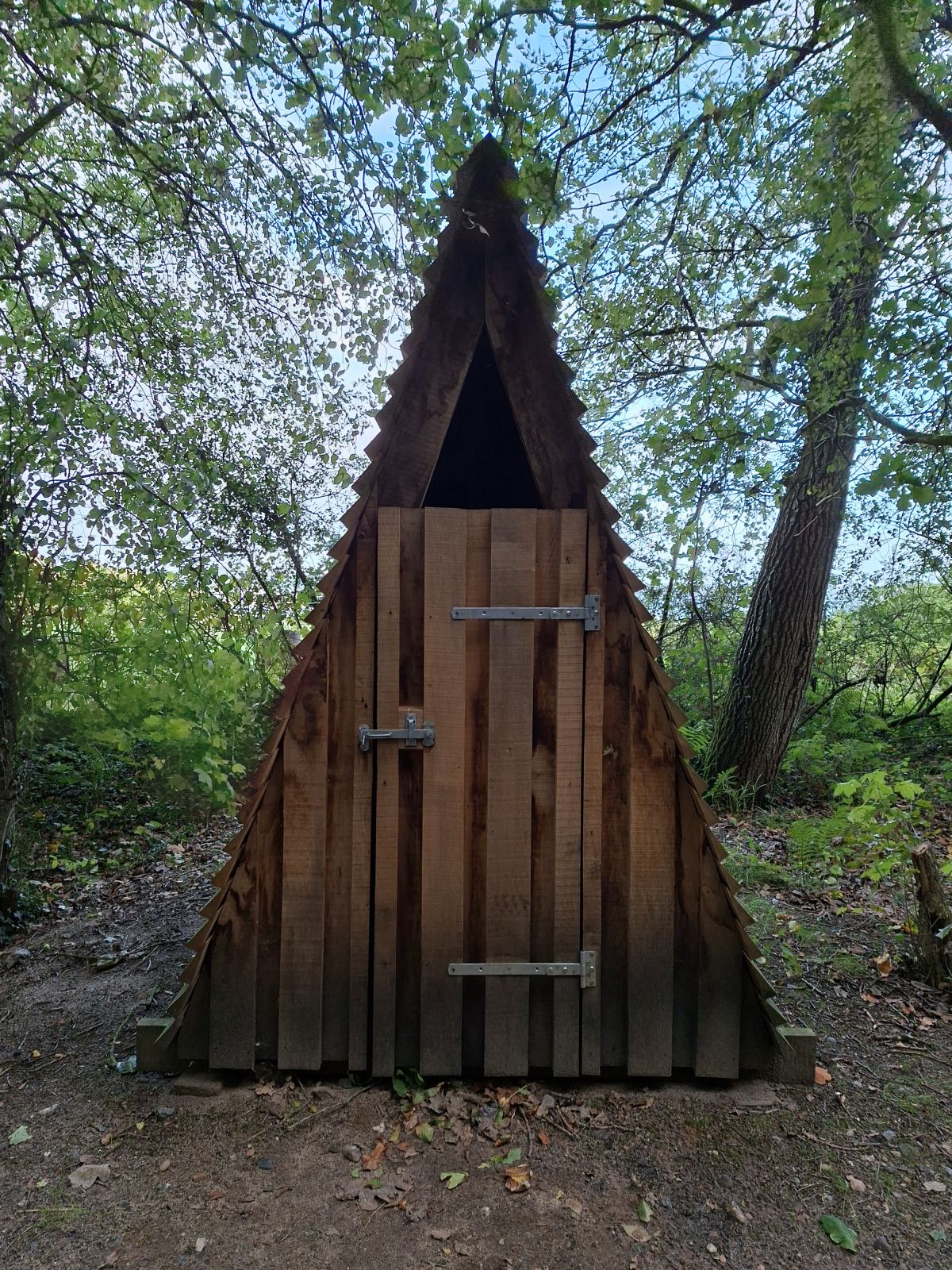 multtoilet ved shelteren
