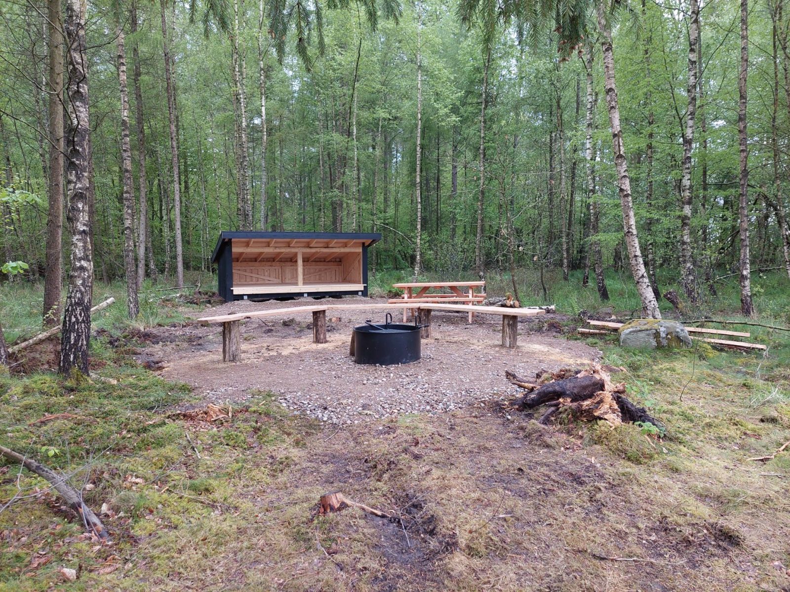 Ravnsholt, shelter ved Kulster Bakke – miniature 4