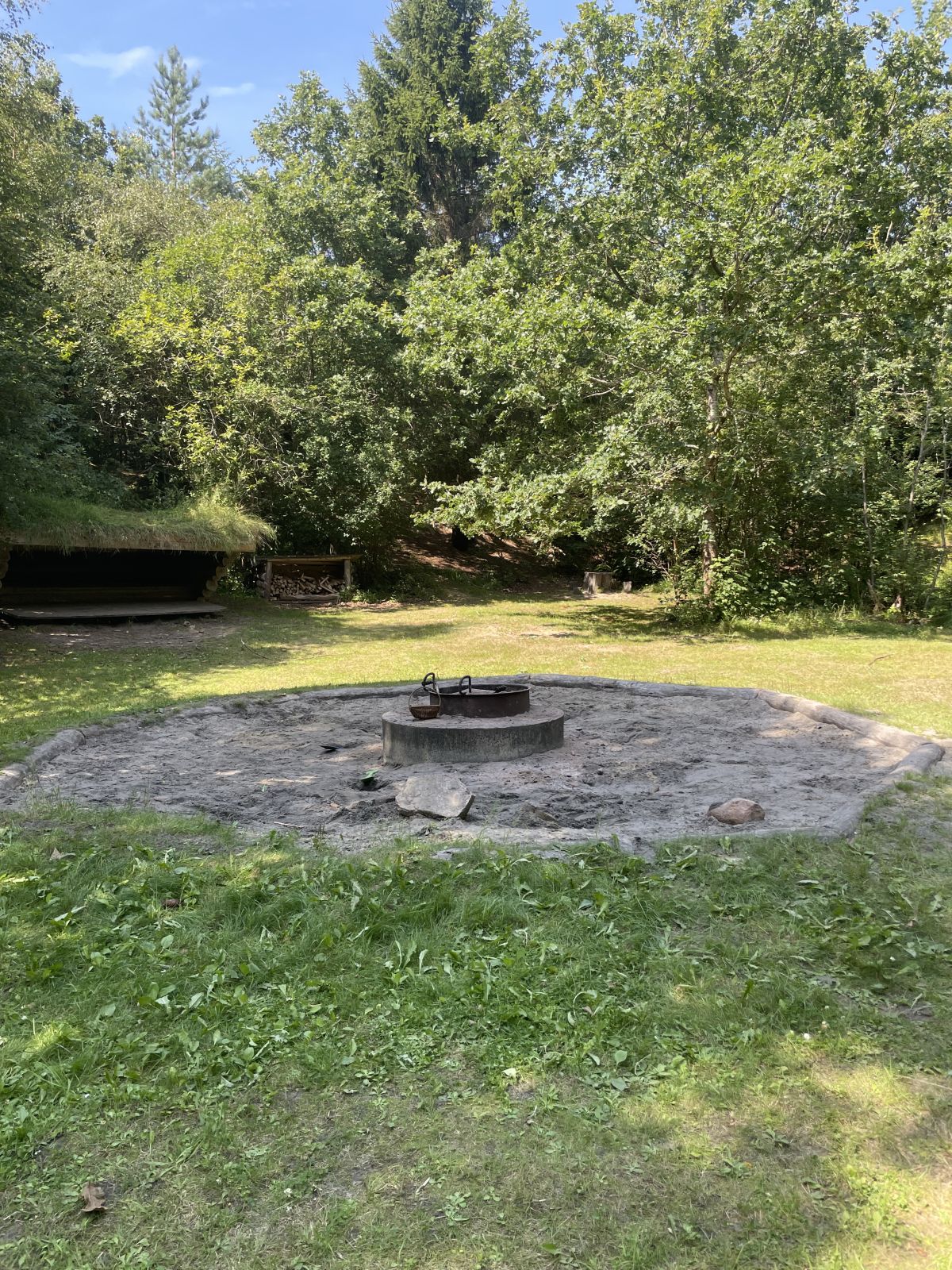 Bål/grill stedet