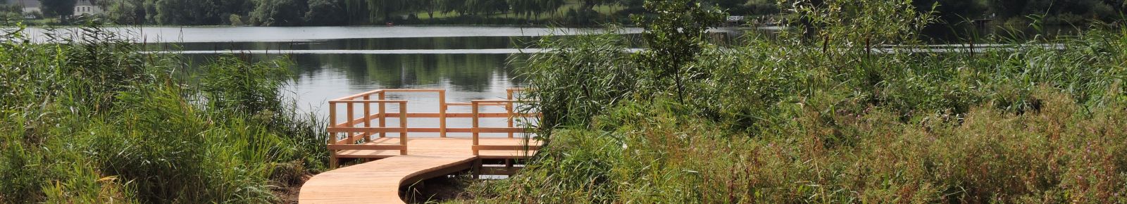 Fiskeplatformen i Søndeby Sø