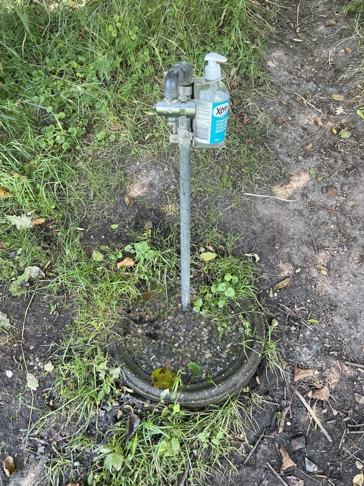 Vandpost