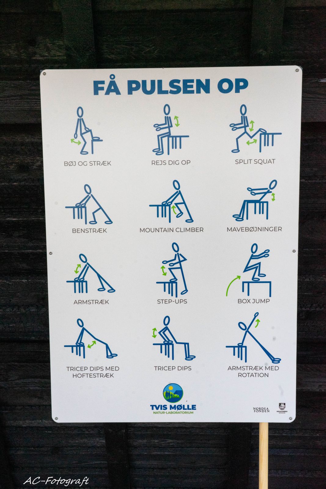 Foto fra Motionsstedet