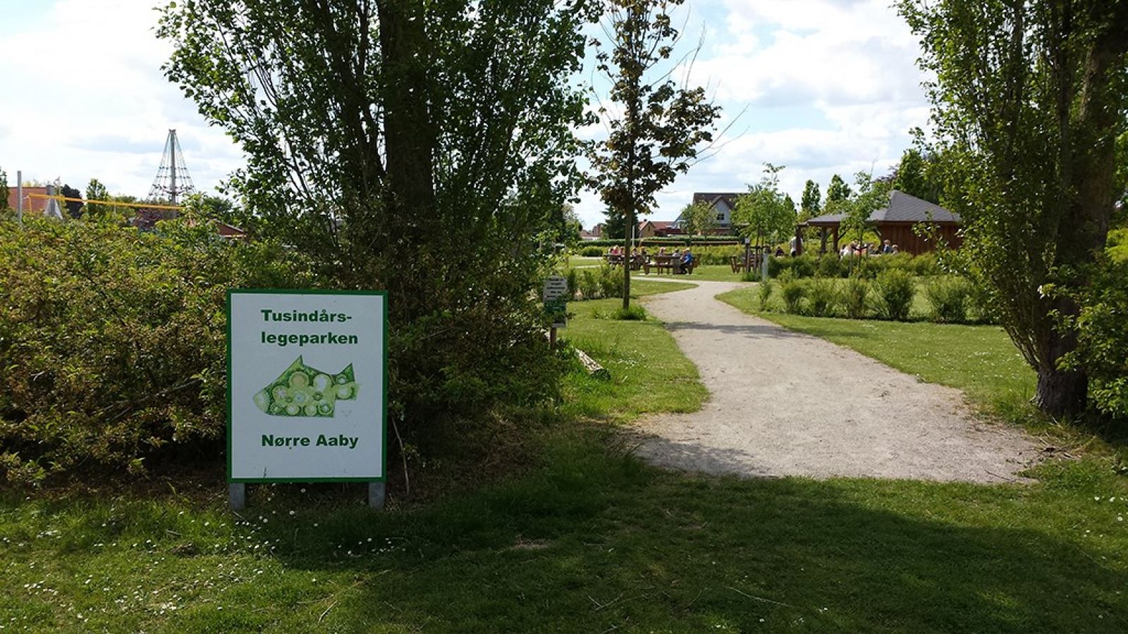 Tusindårslegeparken, shelter in Denmark