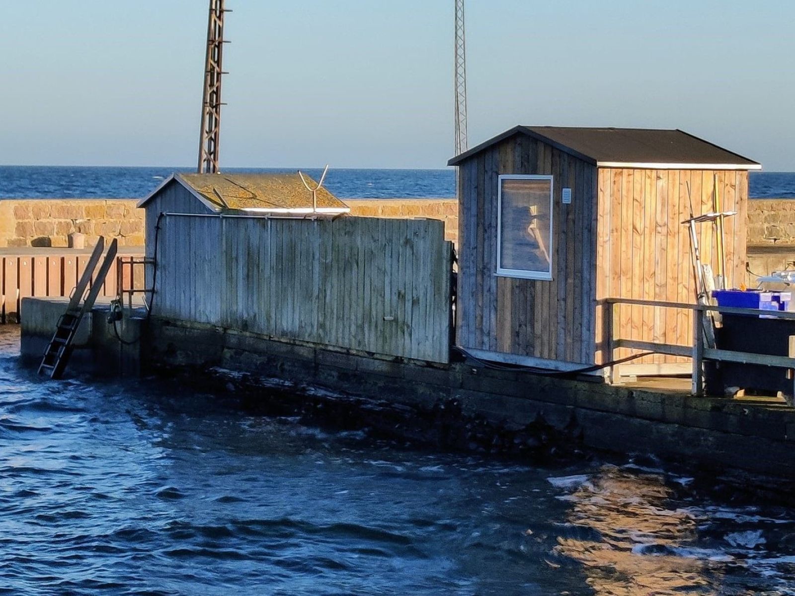 Sauna på Arnager havn, shelter in Denmark