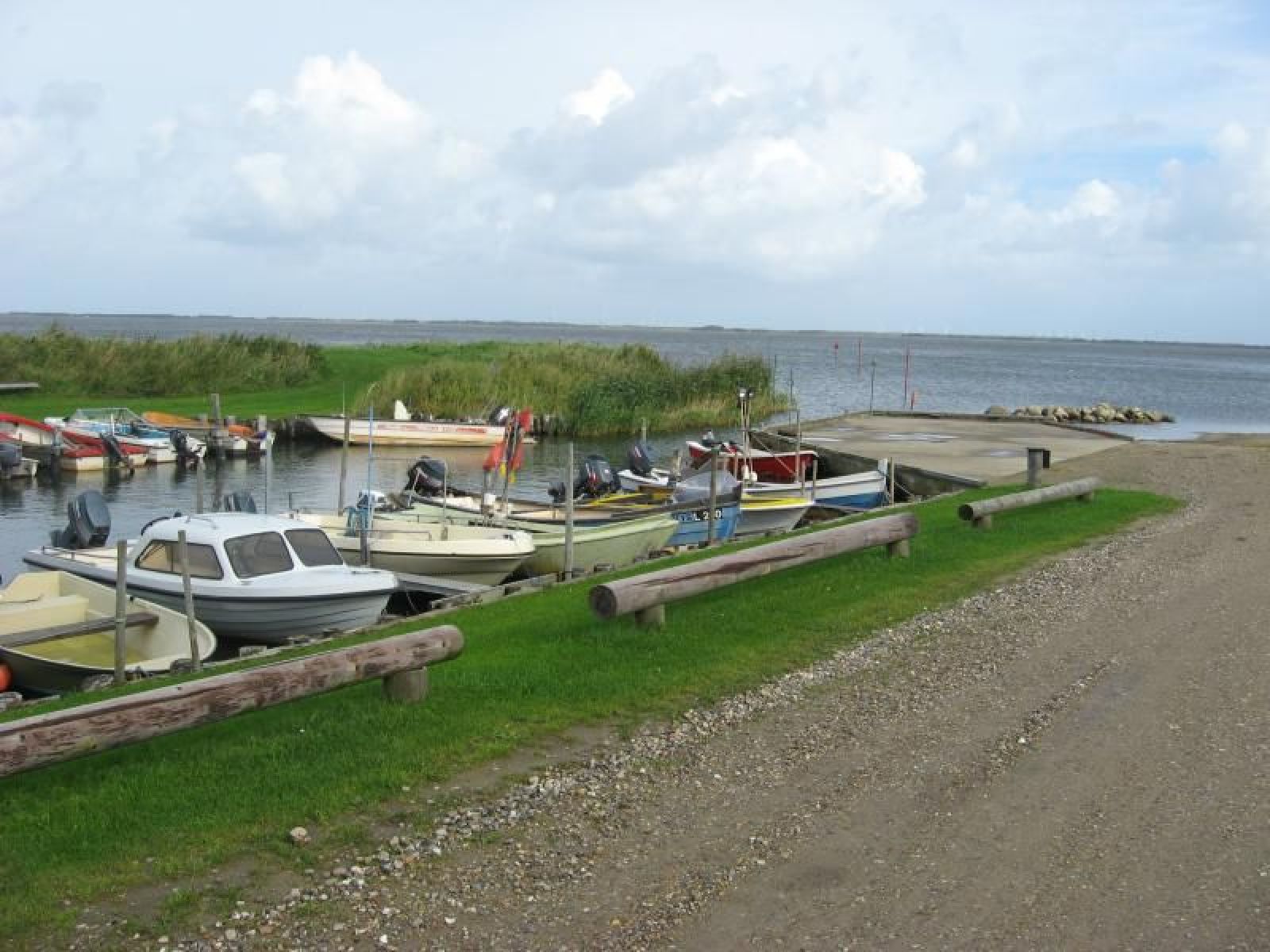 Foto fra Sandholm Havn