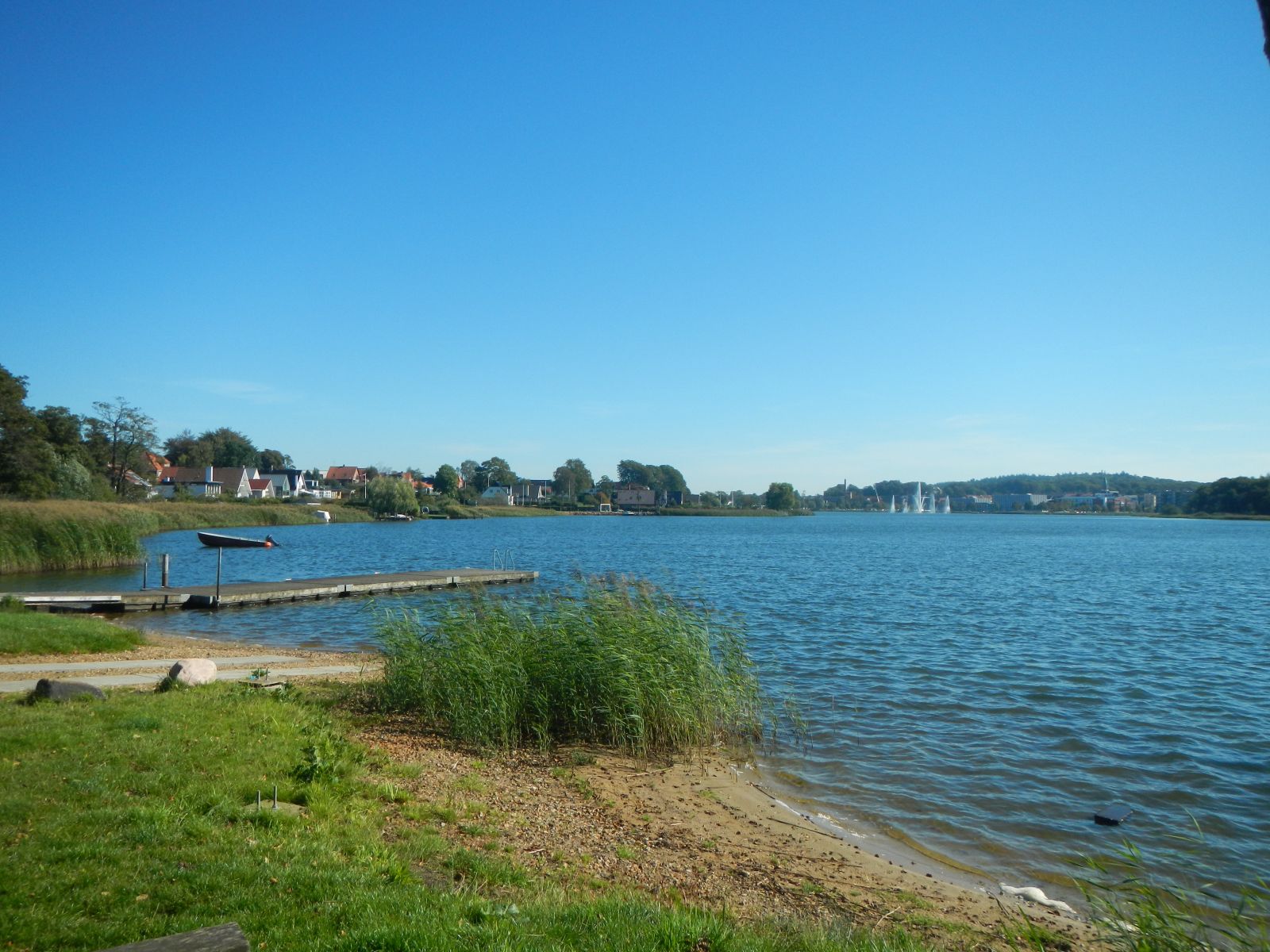 Billede af stranden ved Sølystparken