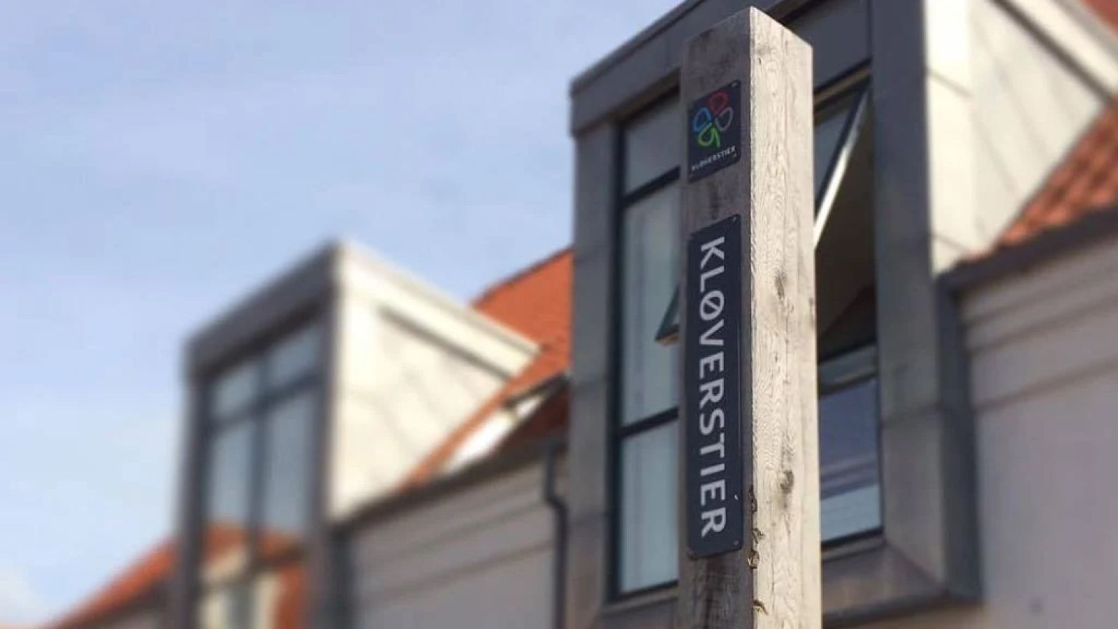 Løkken Torv. Afmærkning af rutestart.