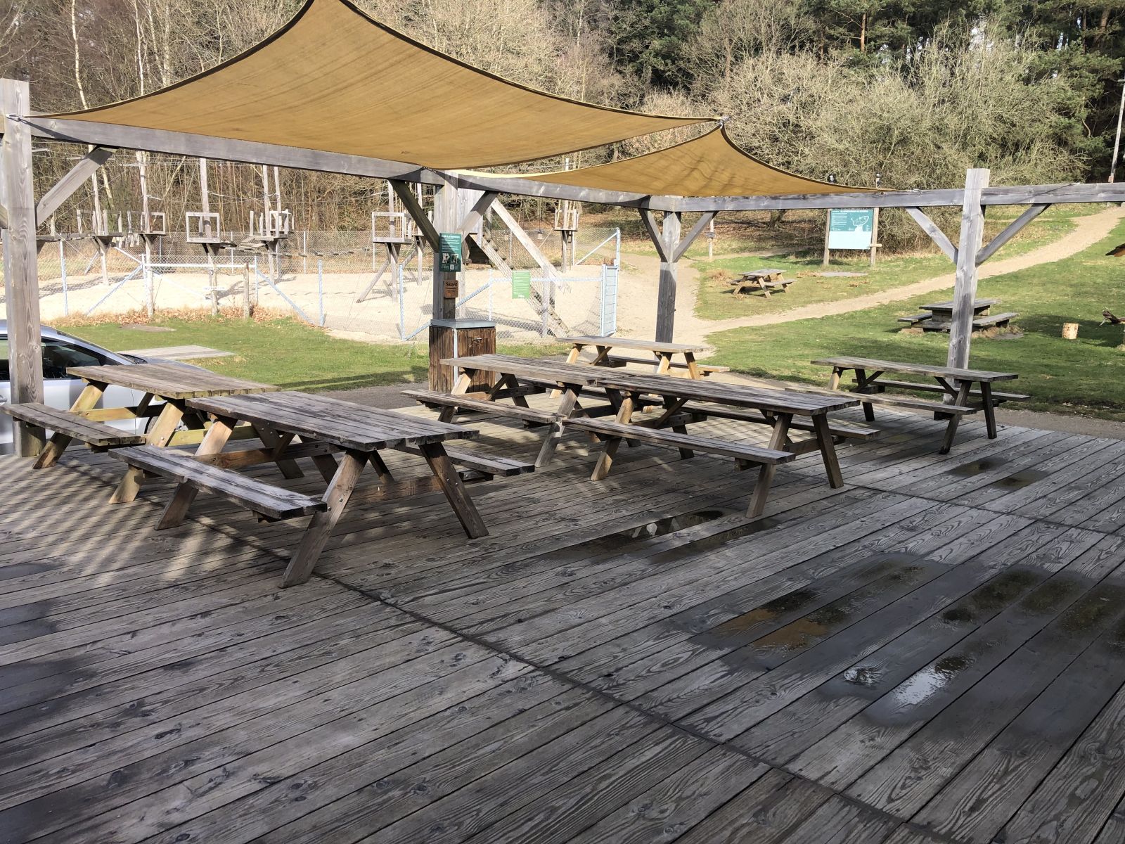 Klatrepark og Bikepark