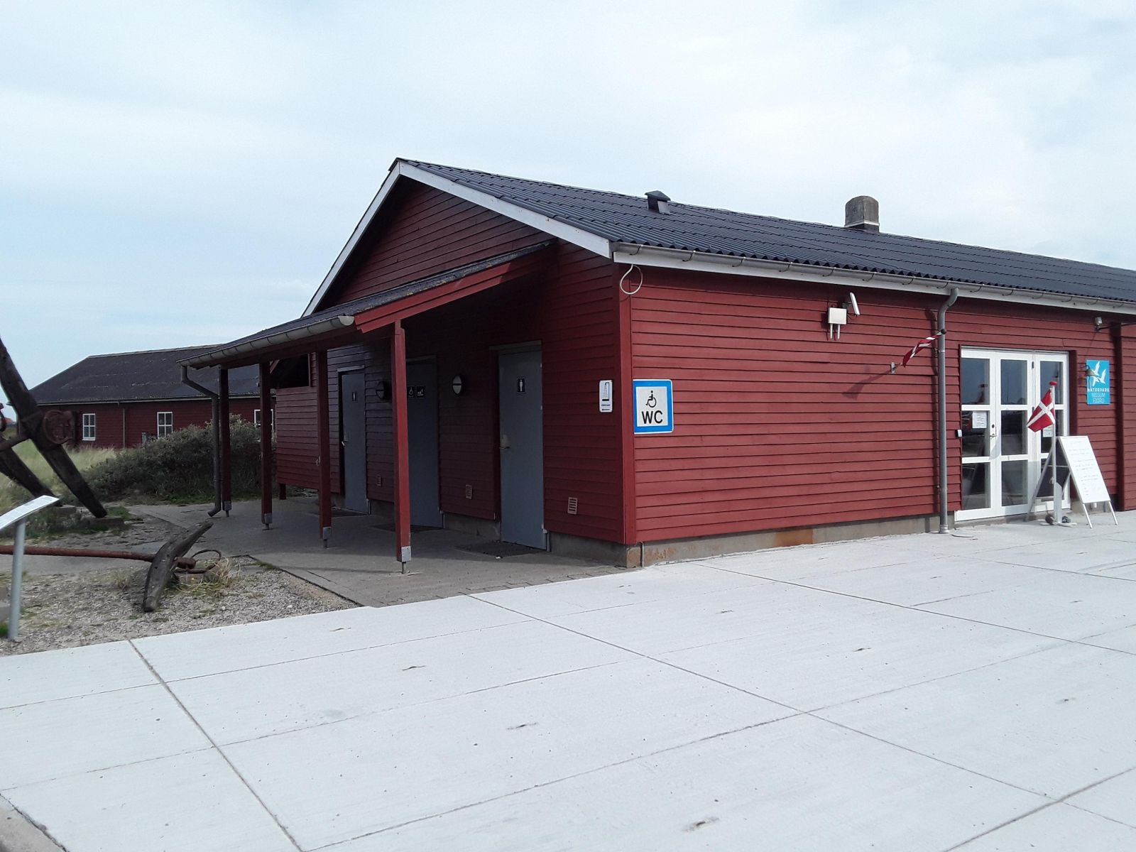 Handicaptoilet ved Strandingsmuseum Sct. George