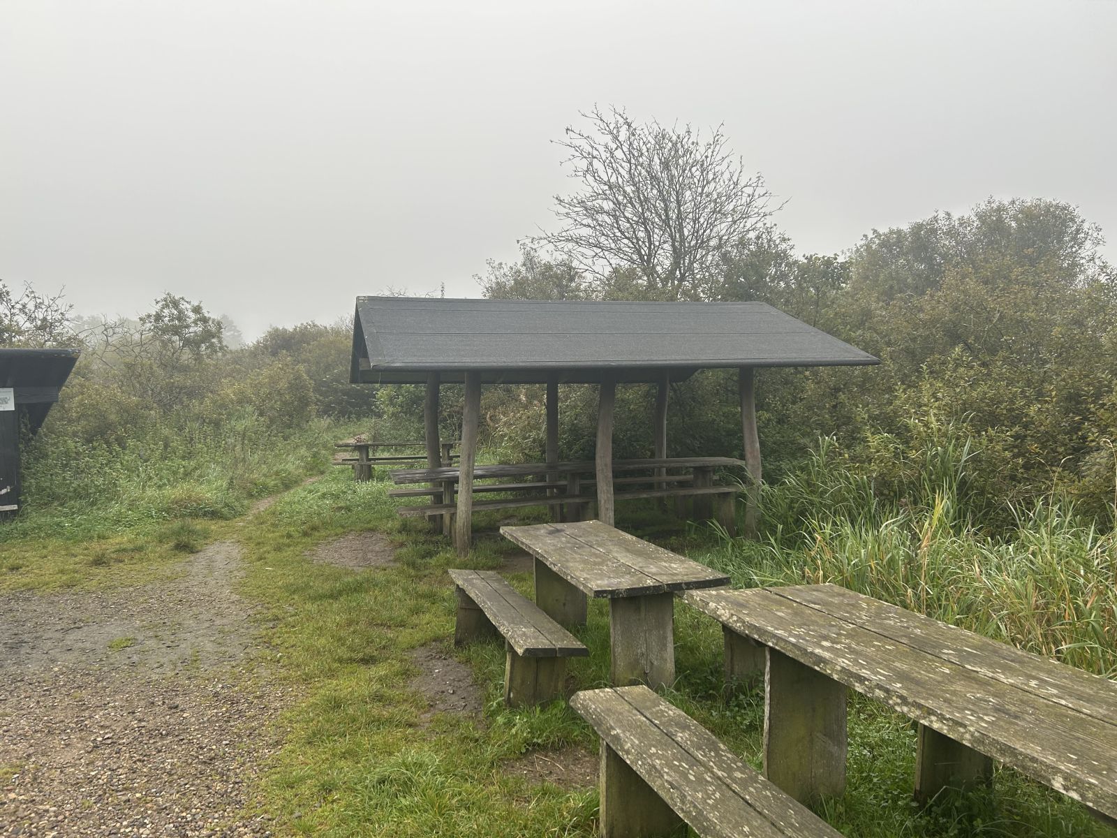 Bordbænkesæt og madpakkehus