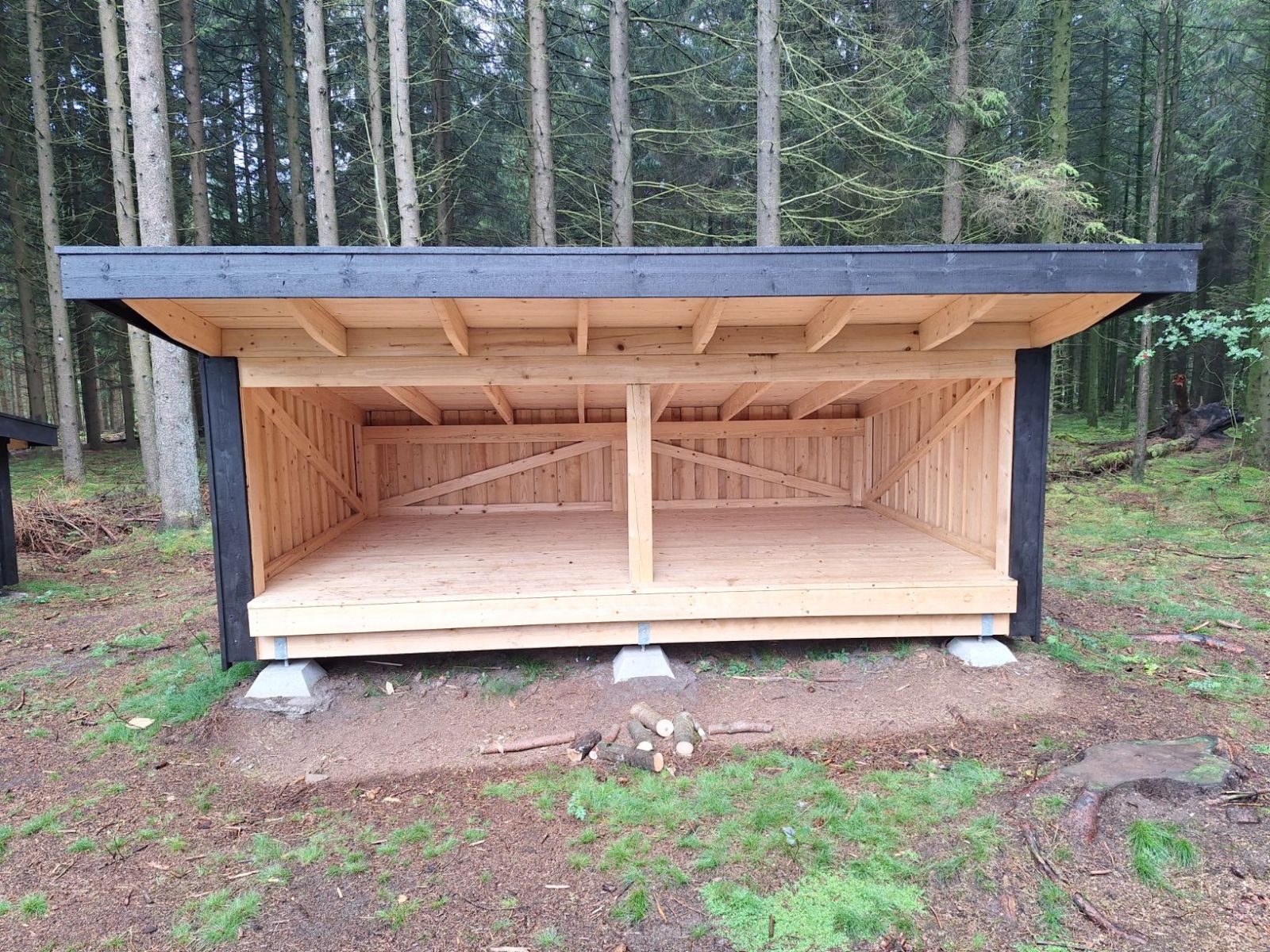 Shelterplads ved Tinkerdal besøgssted - shelter 1 – miniature 2