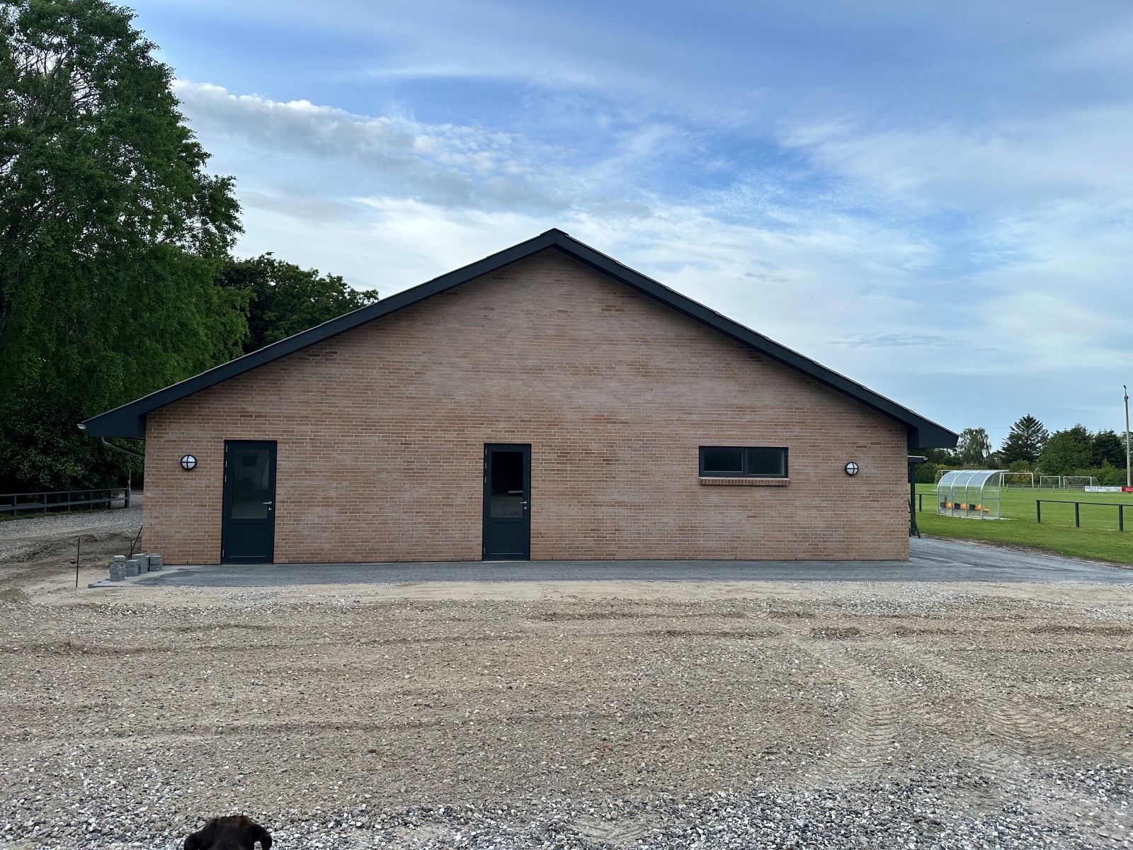 P-plads ved multihus