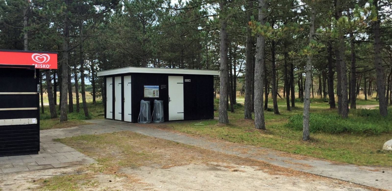 Toilet, Boeslum Strand