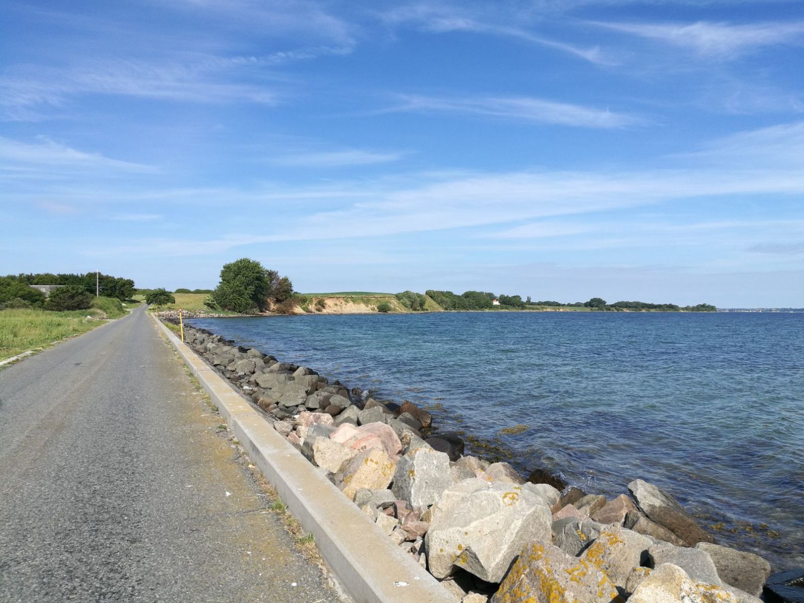 Landtangen mellem Avernak og Korshavn