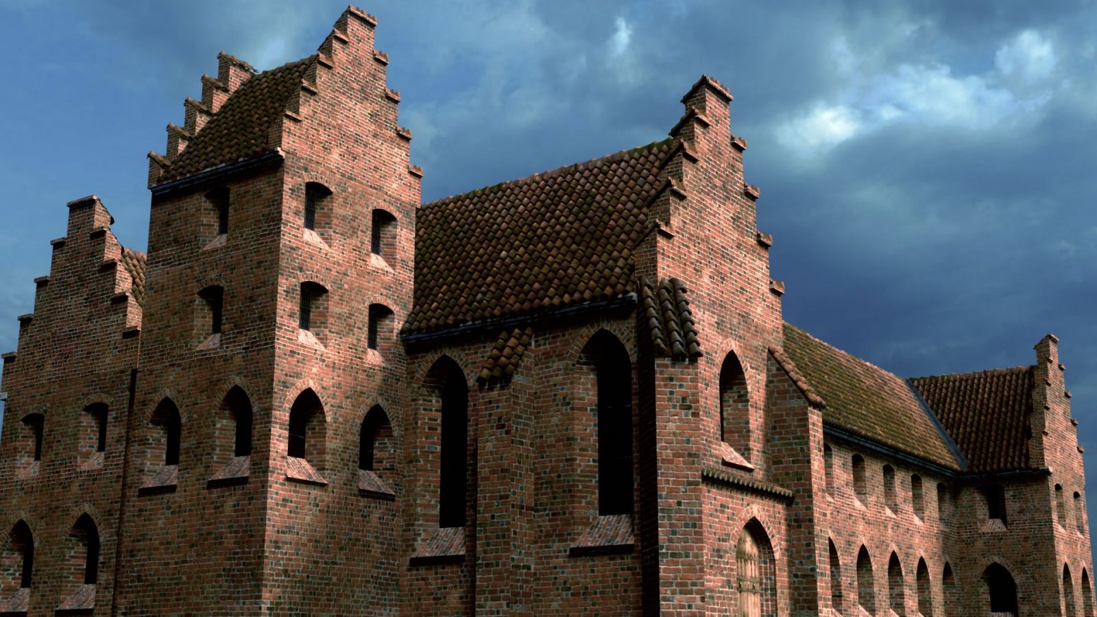 Rekonstruktion af gråbrødrekloster i Randers