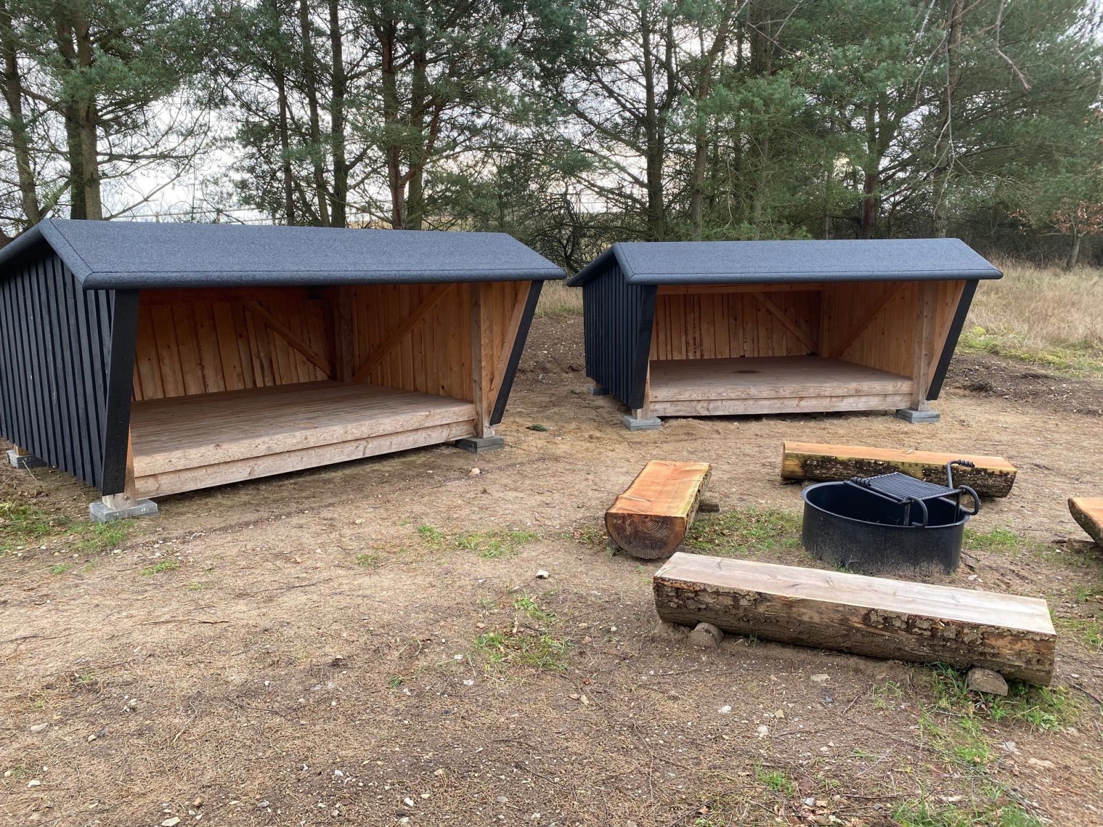 Shelter ved Gravlev stien – miniature 2