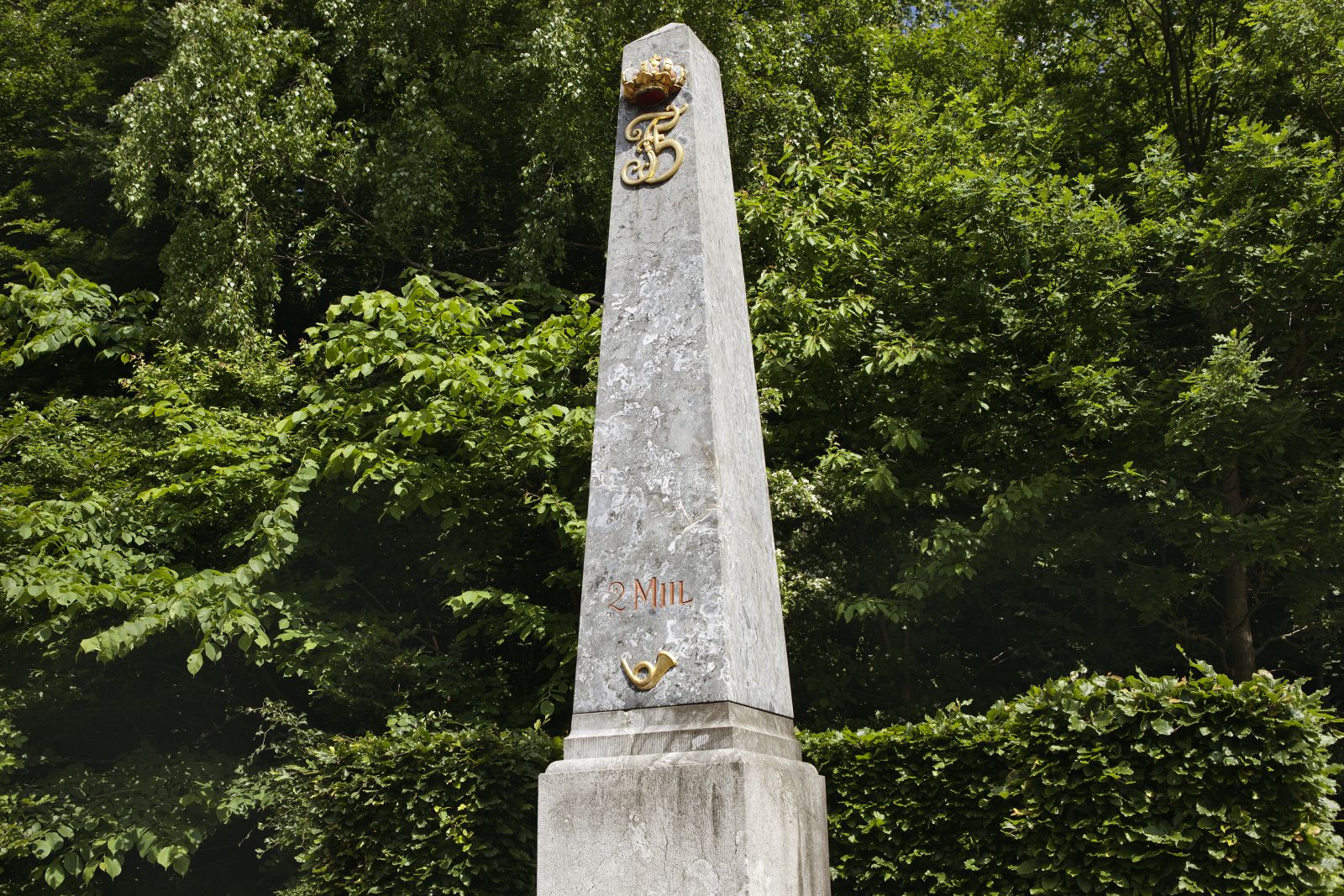 Milepælen ved Geels Bakke