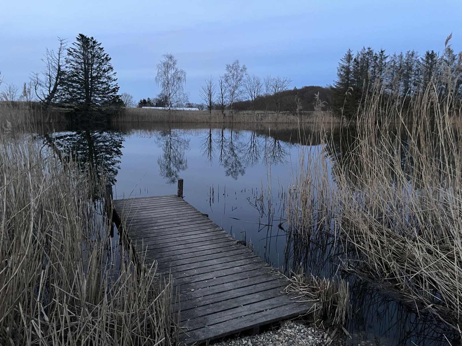Bådbro ved  Peritsø