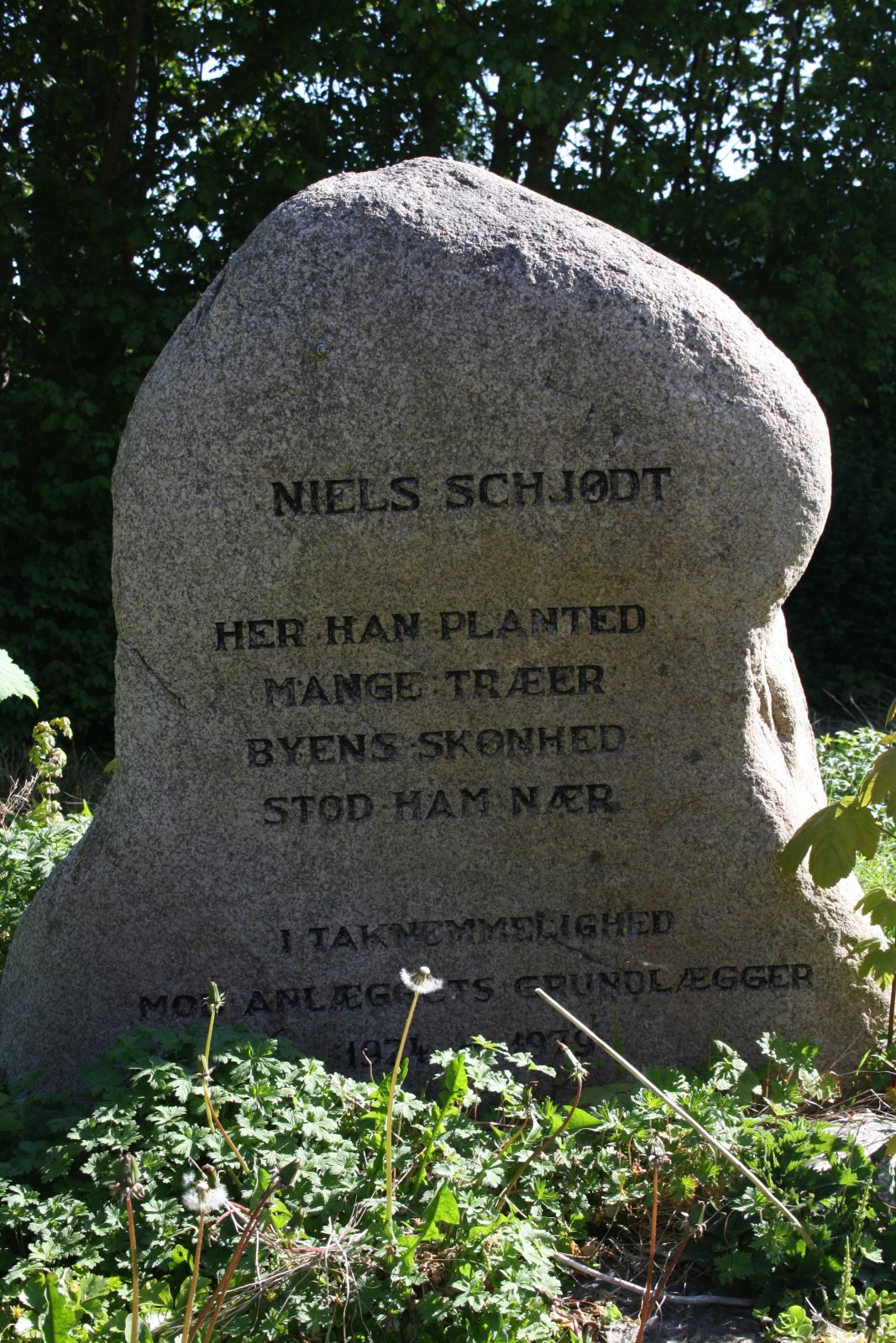 fra Lystanlægget som blev grundlagt i 1926