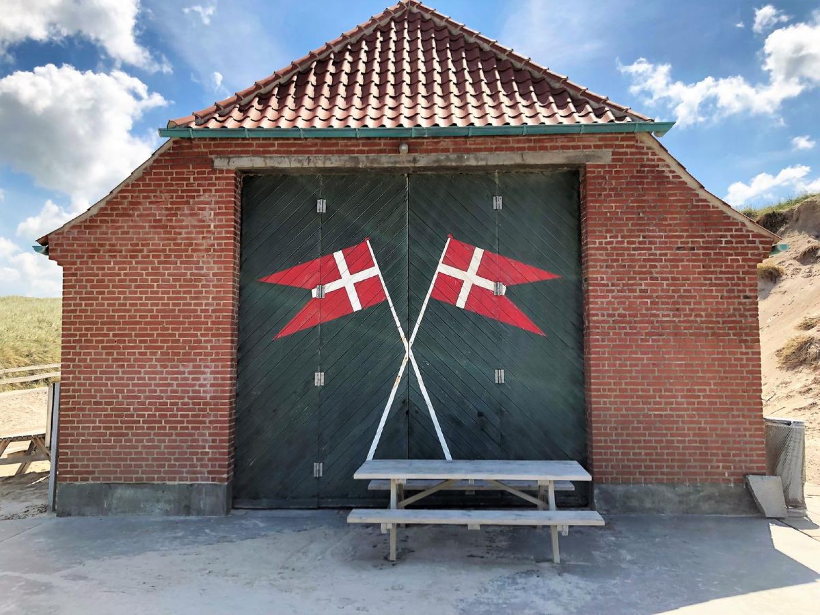 Det gamle redningshus. 