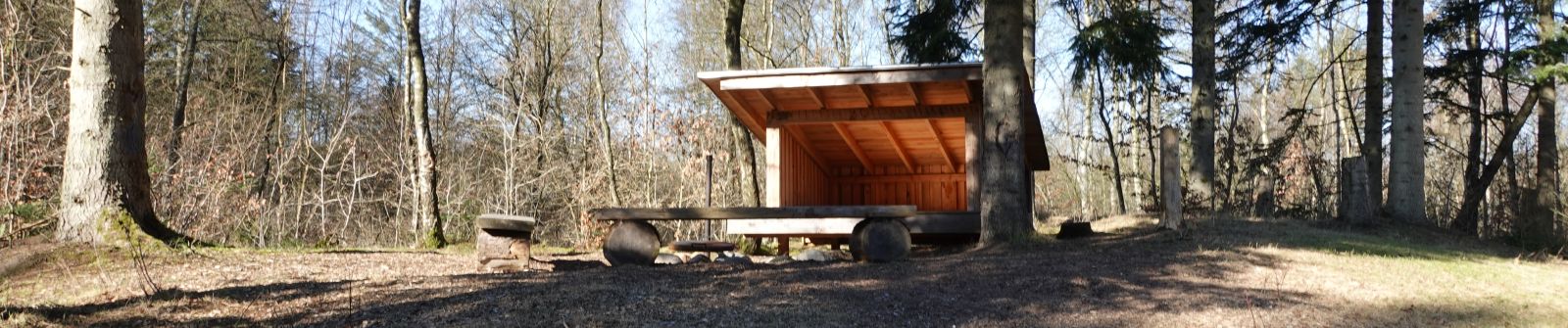 Foto af shelter 3 på Ulfborg Shelterplads