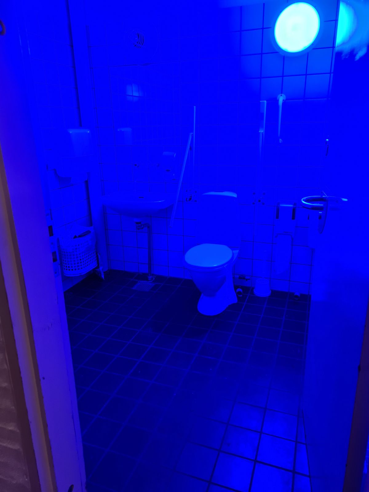 Handicaptoilet, Holstebro Bibliotek