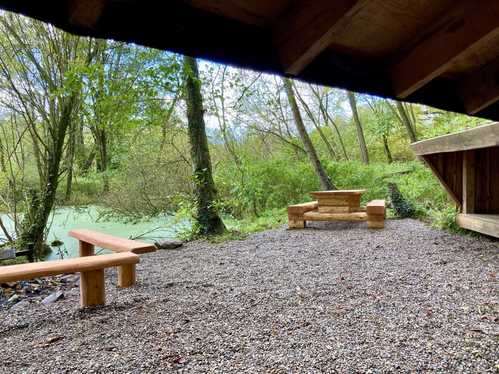 Udsigt fra shelter 1