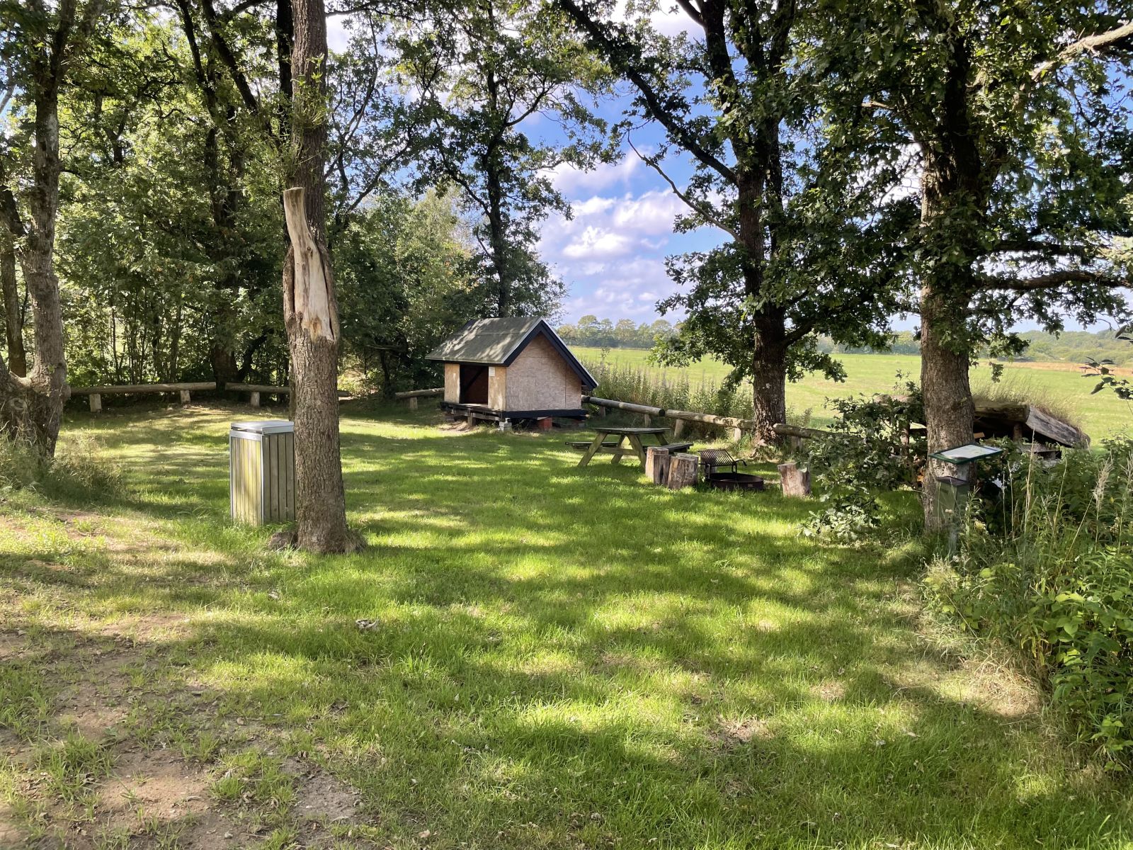 Shelter-/teltpladsen