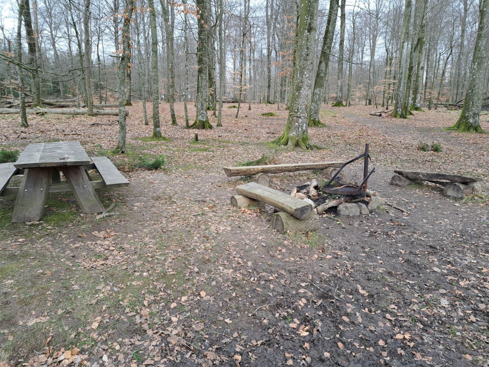 Bålplads ved Latsø
