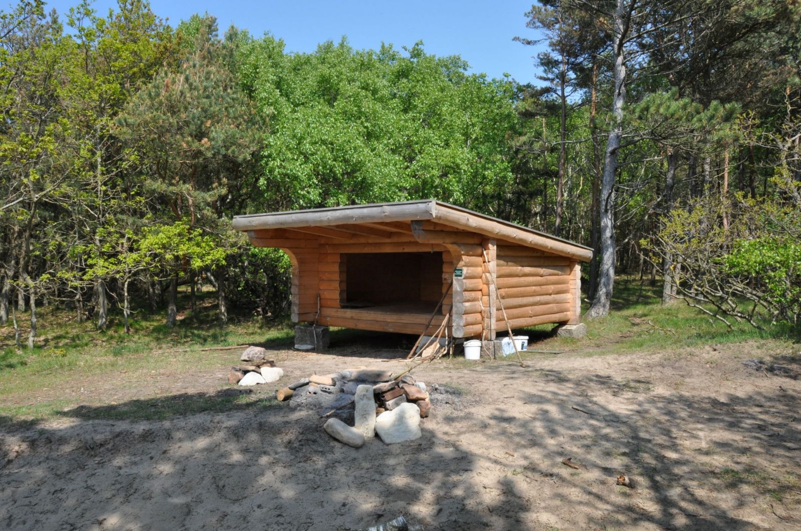 Tanghytten - Shelter i Blykobbe Plantage                        – miniature 1