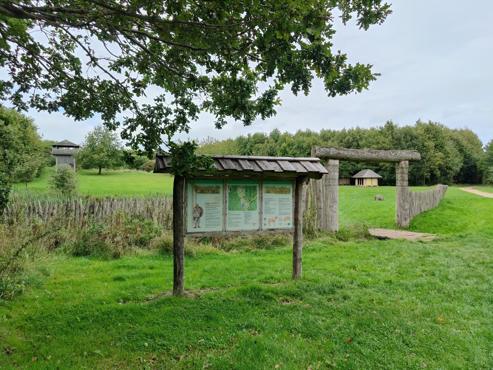 Sheltplads i Lisbjerg - inspireret af Jernalderen