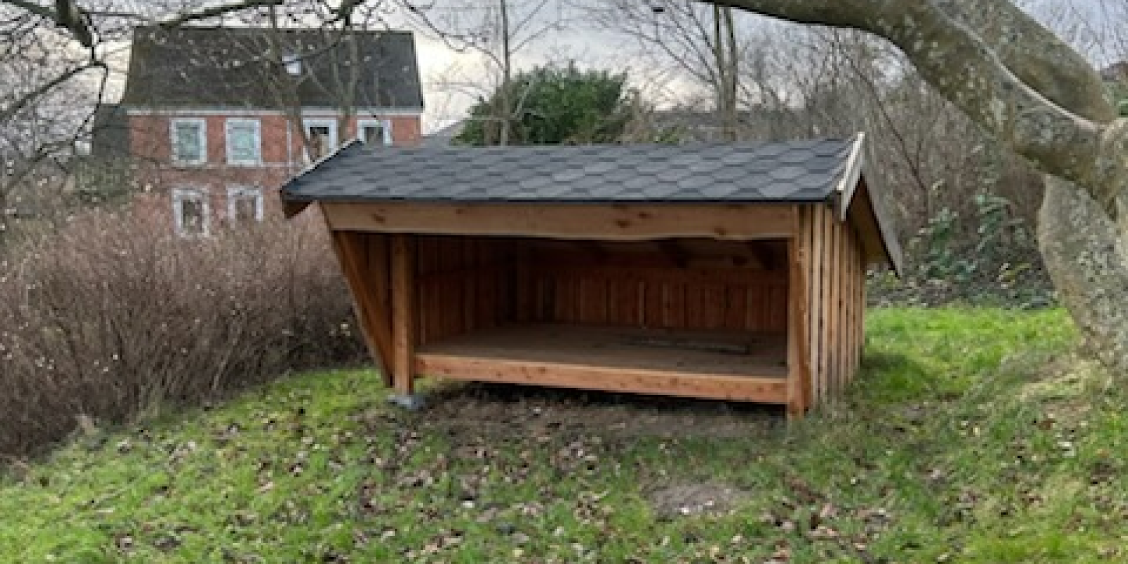 Shelters ved Engbo-hytten